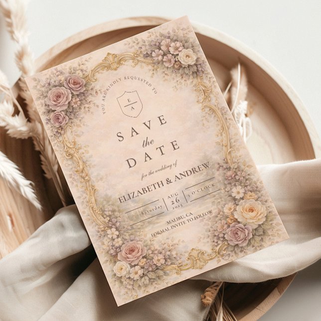 Reserve A Data Classic European Baroque Wedding (Criador carregado)