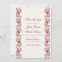 Clássico Rosa Verde Amarelo Floral Cisne Pássaro C