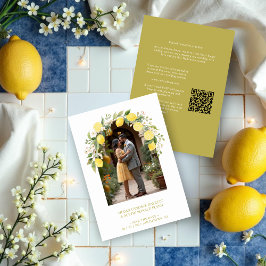 Reserve A Data Climbing Lemon and Flowers Arch Photo Wedding