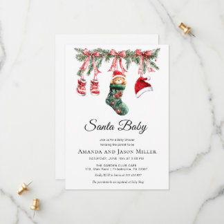Reserve A Data Clothesline Santa Baby Winter Shower