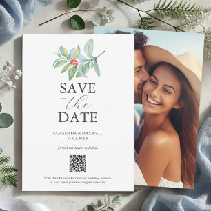 Reserve A Data Código QR de Natal Salvar as Datas
