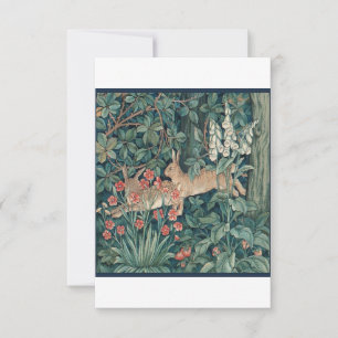 Reserve A Data Coelho Na Floresta - William Morris