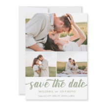 Colagem de Fotografias de Script em Negrito Elegan