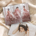Reserve A Data Colagem de Fotos da Minha Quinceañera 15º Aniversá<br><div class="desc">Compartilhe a alegre notícia da próxima celebração Quinceañera com convites de "Mis Quince Años" para salvar a data com uma colagem de fotos moderna e elegante. As imagens e toda a redação neste modelo são simples de personalizar. As cores, estilos de fonte e opacidade da sobreposição podem ser facilmente personalizados...</div>