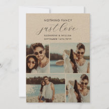 Colagem de Fotos Kraft 4 Nada de Rico Apenas Amor