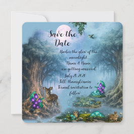 Reserve A Data Coleção de Casamento Elegância Bioluminescente