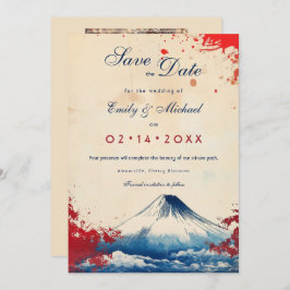 Reserve A Data Com foto Japonesa Harmonia com Fuji