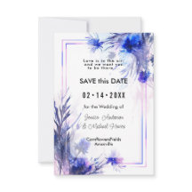 Com o código QR 💙 Cornflower Reverie