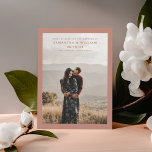 Reserve A Data Combinação minimalista e foto moderna elegante<br><div class="desc">Anuncie seu dia especial com elegância e simplicidade com este cartão minimalista Save The Date com uma de suas fotos de noivado favoritas. Misturar e combinar com peças de coordenação para um conjunto de convites coeso. Crie as memórias do eterno com este design versátil. Peça agora um toque sofisticado para...</div>