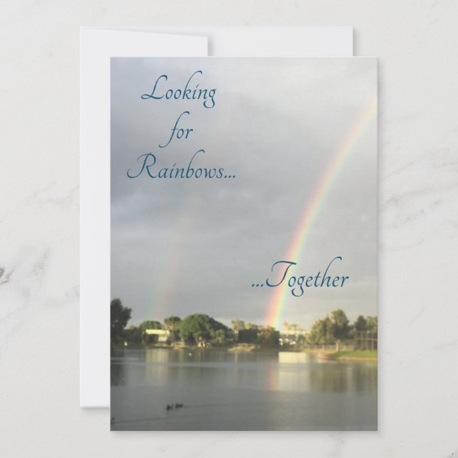 Reserve A Data Convite/Anúncio de Casamento (Frente)