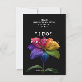 Reserve A Data 🌈 Corações de Noiva em Flor