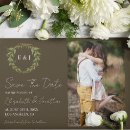 Reserve A Data Coroa Botânica Tom Terroso Casamento