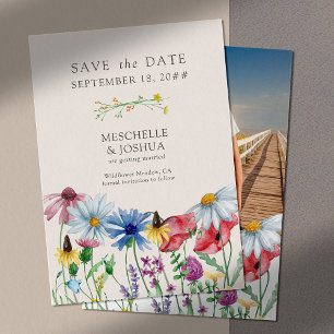 Reserve A Data Cottage de Casamento Wildflower Floral e Foto
