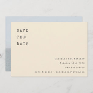 Reserve A Data Cream Retro Typewrite Font Wedt Foto Back