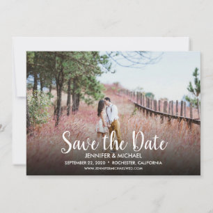 Reserve A Data Crie seu próprio casamento Salvar a foto da data