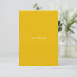 Reserve A Data Crie Seu Próprio Design Amarelo Personalizado