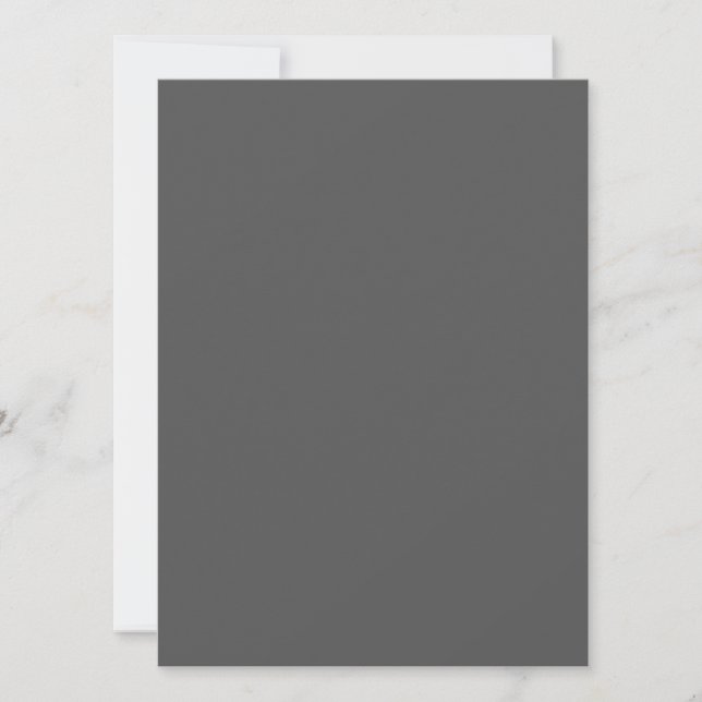 Reserve A Data Crie seu próprio design personalizado cinza escuro (Frente)