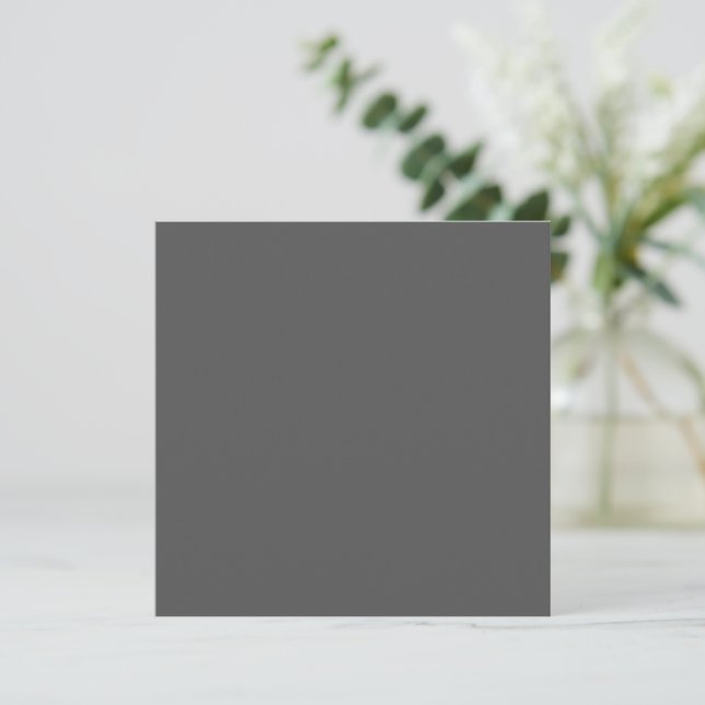 Reserve A Data Crie seu próprio design personalizado cinza escuro (Em pé/Frente)
