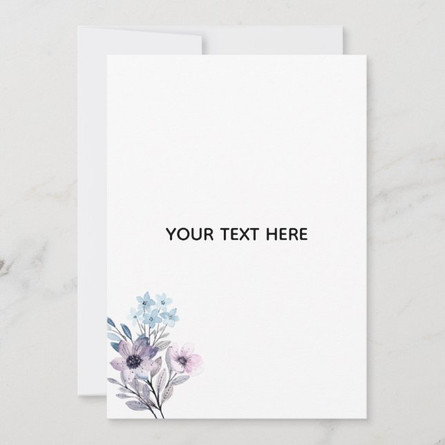 Reserve A Data Crie Seu Próprio Floral  (Frente)