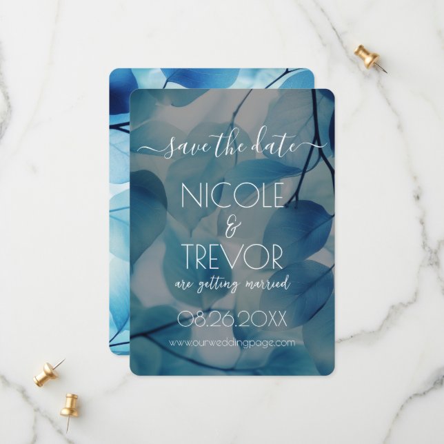 Reserve A Data Crie seu próprio - Folhas de Raio X Azul (Frente/Verso In Situ)