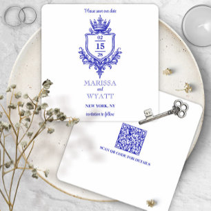 Reserve A Data Crista Real c/ Coroa Medieval ou Fantasia