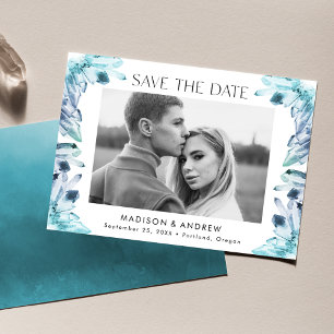 Reserve A Data Crystals Turquoise Blue Photo