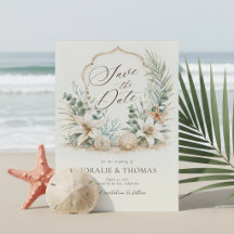 Cume de Casamento Tropical Boho na Praia
