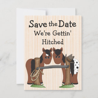 Reserve A Data Cute Horses We're Getting Hitched Wedding