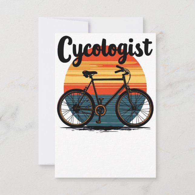Reserve A Data Cycologista: Energetic Biker Tee - for Cycling (Frente)