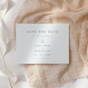 Reserve A Data Daisy Modern Watercolor de Script Elegante