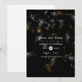 Reserve A Data Dandelion Confetti Wedding