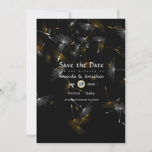 Reserve A Data Dandelion Confetti Wedding