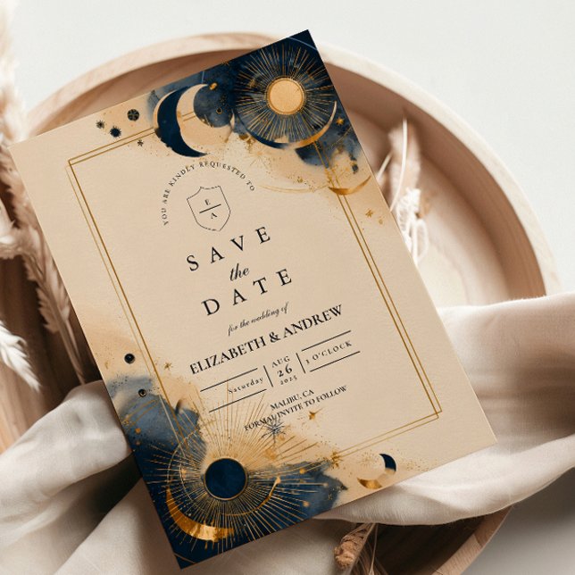 Reserve A Data Dark Astrology Wedding (Criador carregado)