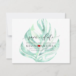 Reserve A Data Data de Salvamento de PixDezines/Verde, Monstera