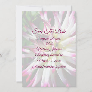 Reserve A Data Dazzling Dahlia Flower Wedding