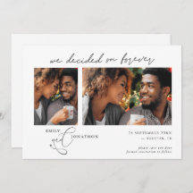 Decidido no Forever Script 2 Fotografias Texto pre