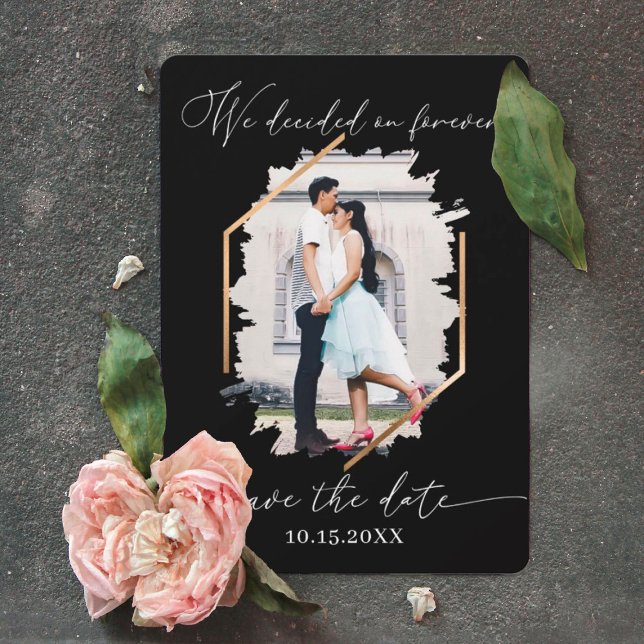 Reserve A Data Decidimos no Forever Photo Noivado Salvar o Da (Criador carregado)