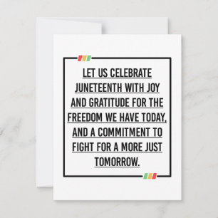 Reserve A Data Décima Sétima Citações, Liberdade da Afro-American