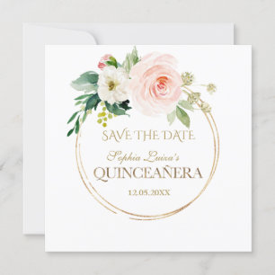 Reserve A Data Delicar Flores Brancas Douradas Quinceañera