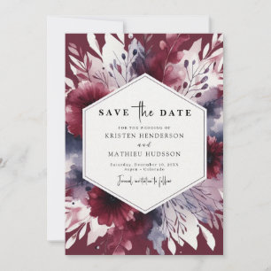 Reserve A Data Delicate Burgundy Wedding
