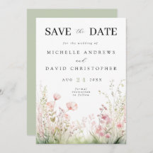 Delicate Wildflower Wedding