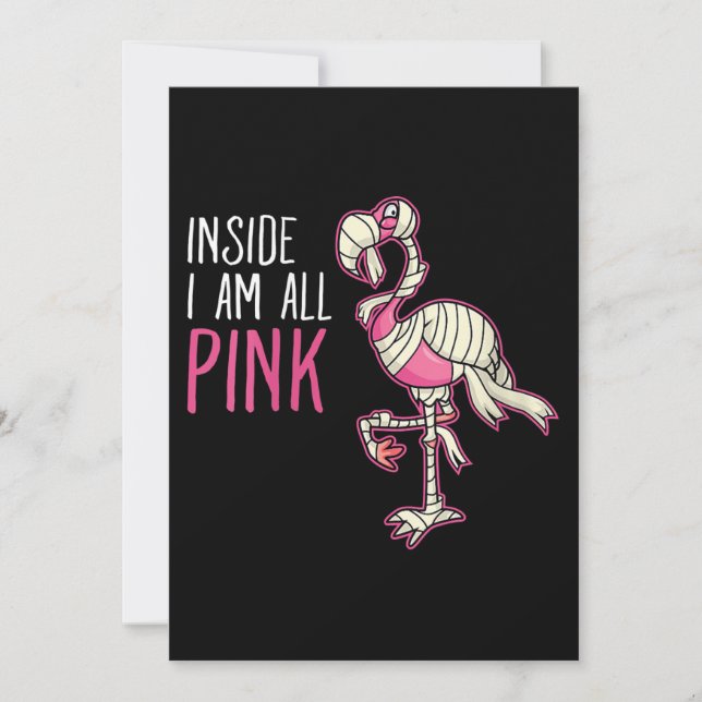 Reserve A Data Dentro I All Pink Flamingo | Funny Flamingo (Frente)