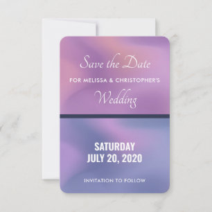 Reserve A Data Design abstrato roxo e rosado moderno
