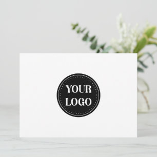 Reserve A Data Design de Código QR Preto na moda   Marca elegante