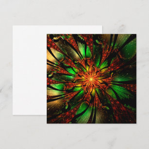 Reserve A Data design de flor fractal abstrato.