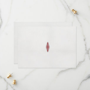 Reserve A Data design de um padrão vermelho e branco