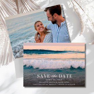 Reserve A Data Destination Beach Wedding Photo 
