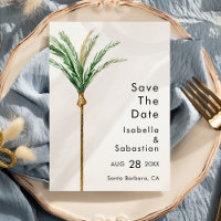 Destino da Árvore Palm Casamento Simples Salvar A