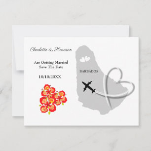 Reserve A Data Destino de Casamento em Barbados Salve a Data