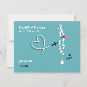 Reserve A Data Destino de Casamento nas Maldivas Salve a Data